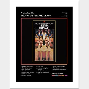 Aretha Franklin - Young, Gifted and Black Tracklist Album Posters and Art